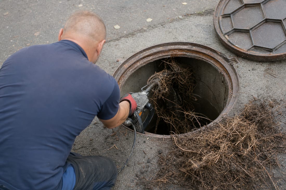 Beispiel: Wurzelentfernung im Kanal von hinten